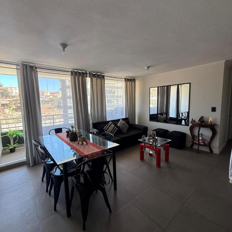 Acogedor departamento 3 habitaciones en la serena - Three-Bedroom Apartment - 3