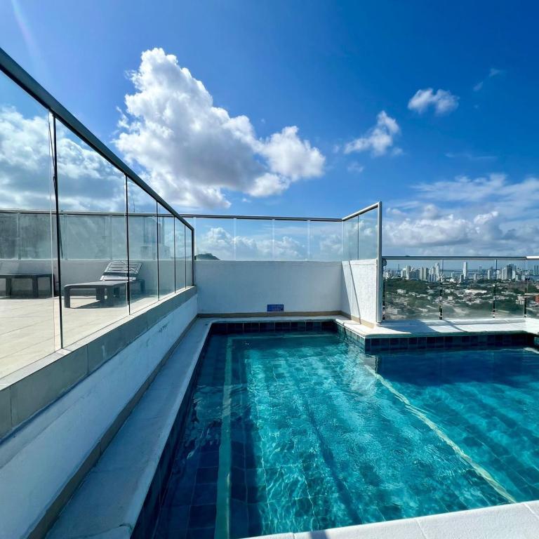 Lujoso Apartamento Suite Caribe Cartagena - Three-Bedroom Apartment - 26