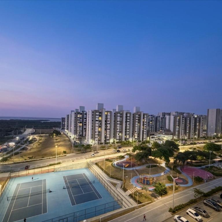 Apto Moderno UniNorte Vista Río, Mar y Manglar - Three-Bedroom Apartment - 5