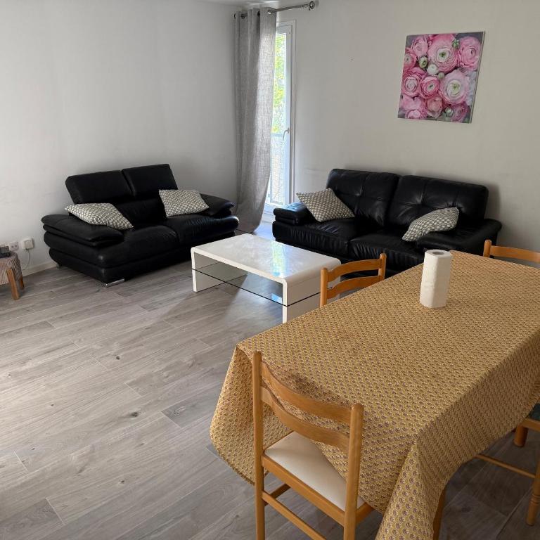 Appart Orleans Gare - Two-Bedroom Apartment with Balcony and Terrace - 4