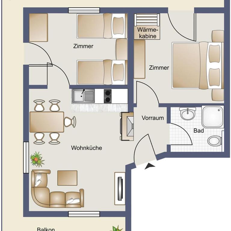 Talheim Apartments - Appartamento con 2 Camere da Letto - 4