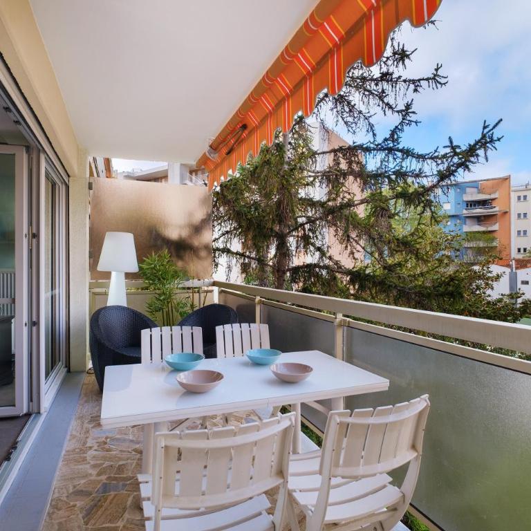 Juan-les-pins Vitoria Grand 2p - Apartment mit 1 Schlafzimmer und Gartenblick - 1