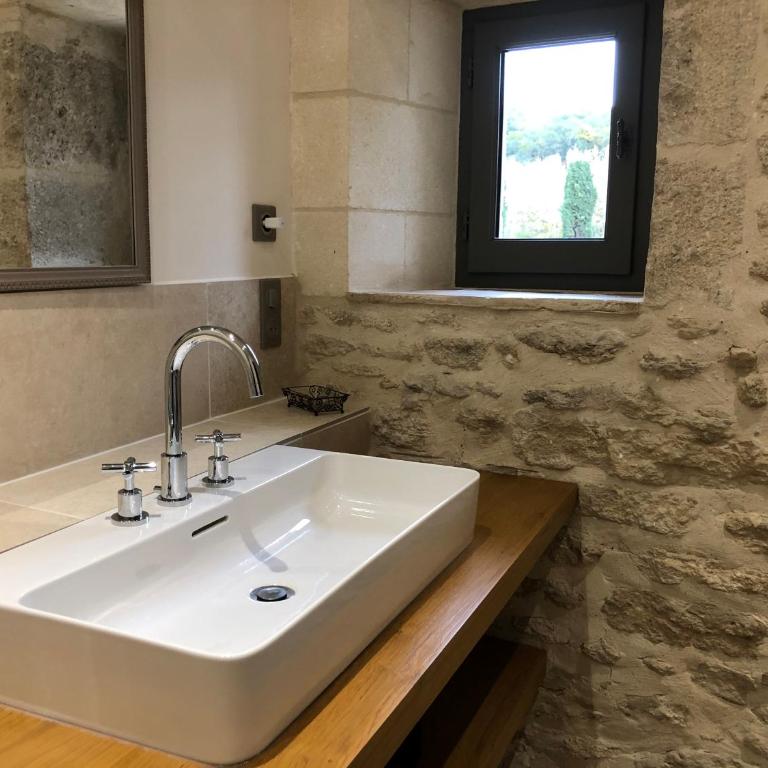 Moulin de Carrière, dans un parc de 2 hectares à Uzès - Chambre Lit Queen-Size Deluxe - 23