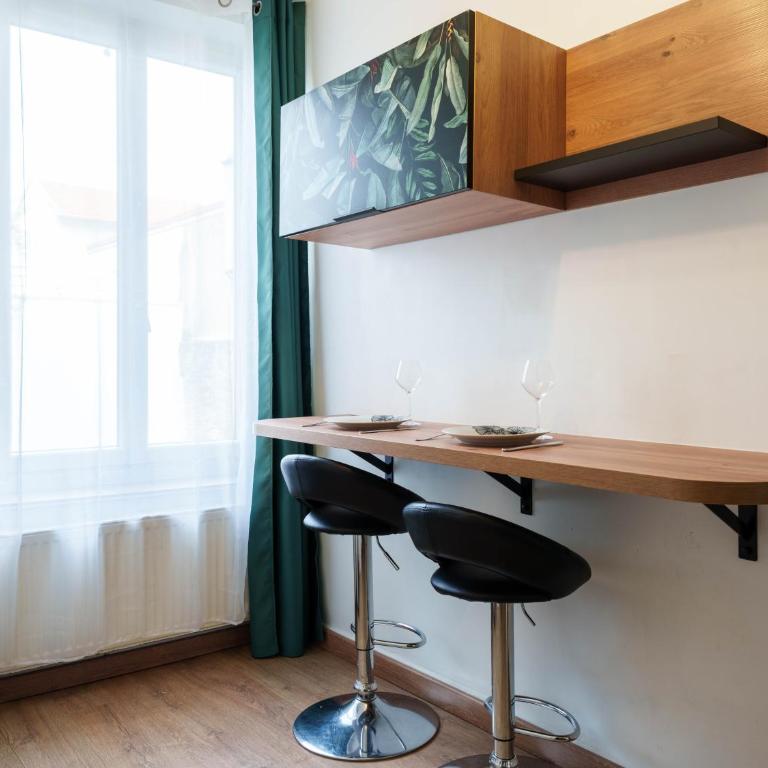 Le petit Lemire - Jardin & tout équipé - Studio-Apartment - 11