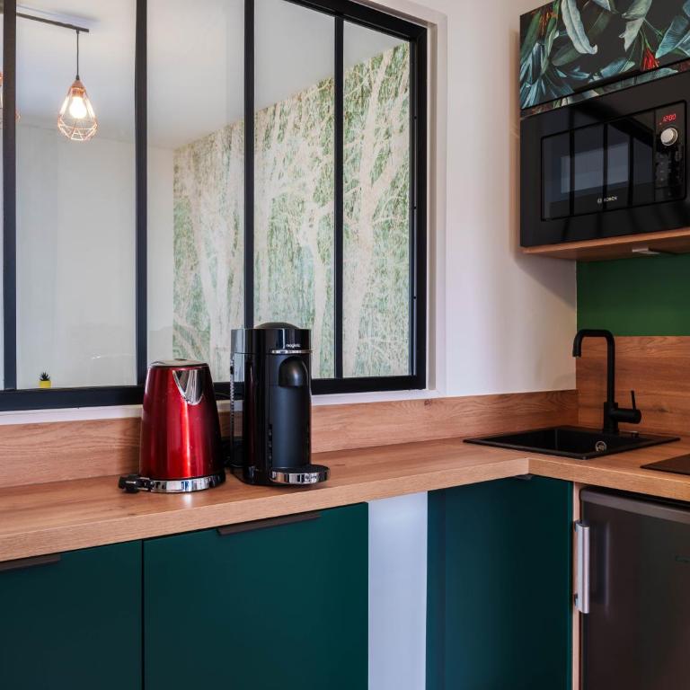 Le petit Lemire - Jardin & tout équipé - Studio-Apartment - 15