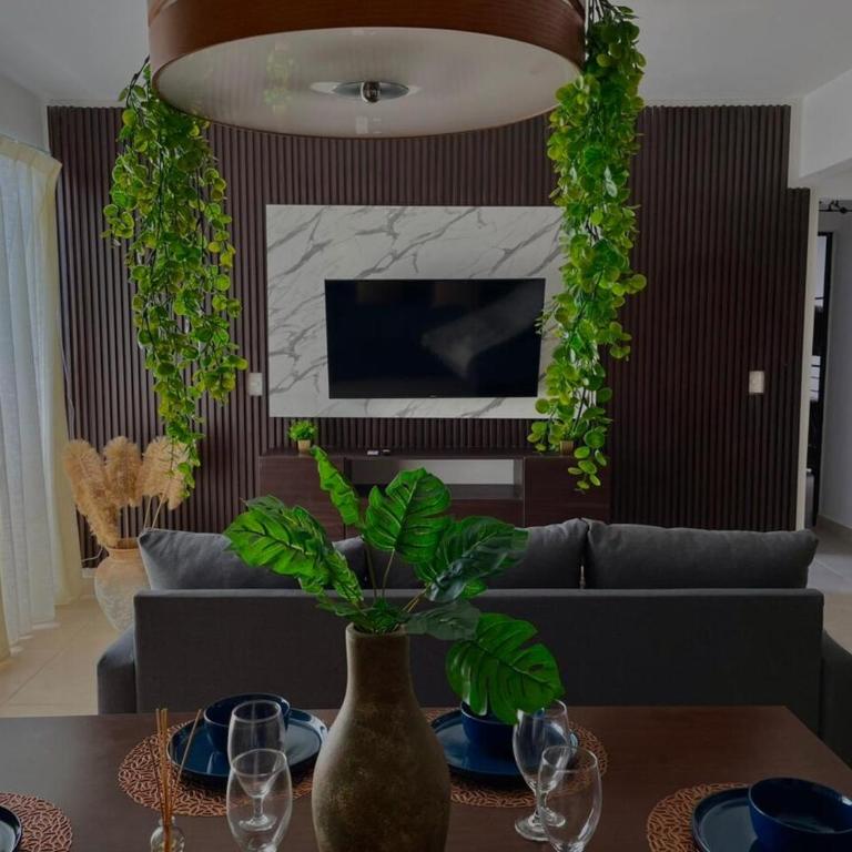 depa premium con alberca, jacuzzi y seguridad 24 horas - Apartamento de 2 dormitorios - 6