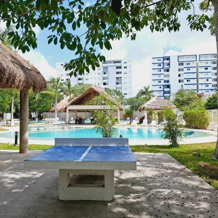 depa premium con alberca, jacuzzi y seguridad 24 horas - Apartamento de 2 dormitorios - 39
