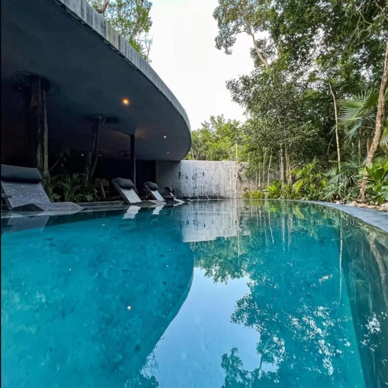 Luxury 4 Bedroom Villa in Aldea Zama near Beach and Downtown with Private Pool Jacuzzi and Sauna - Villa - 5