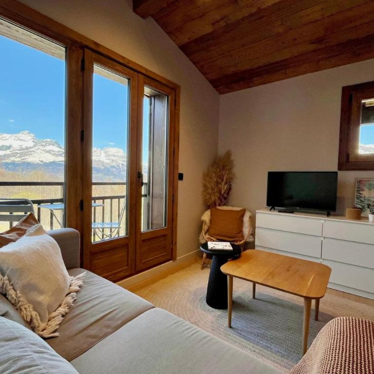 Studio de charme avec vue montagne & balcon - Studio - 1