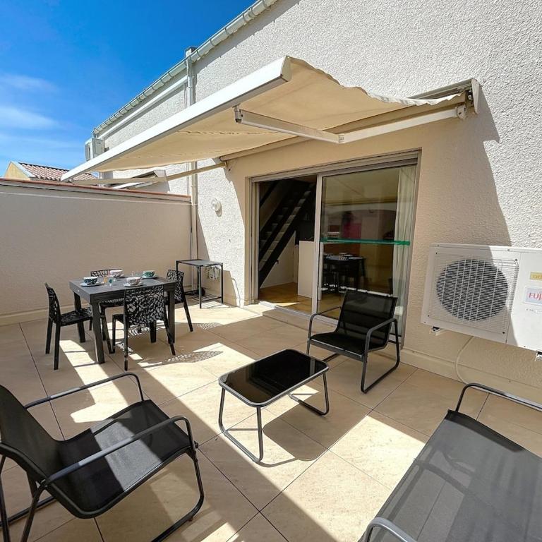 4096 Appartement avec terrasse et climatisé - Apartamento de 2 dormitorios - 1