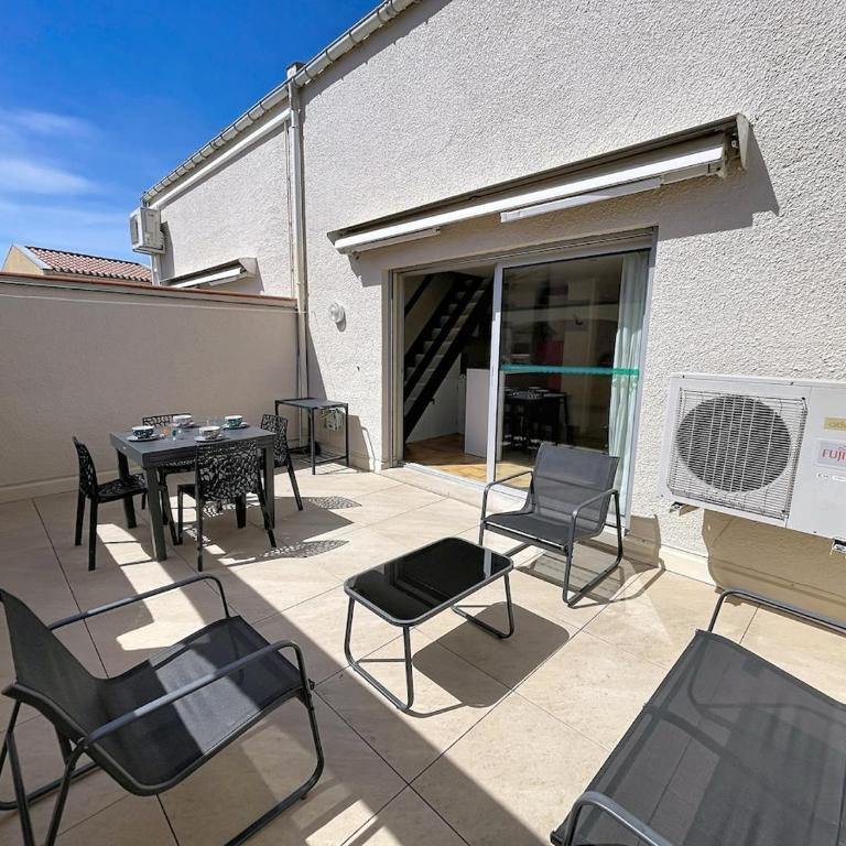 4096 Appartement avec terrasse et climatisé - Apartamento de 2 dormitorios - 16