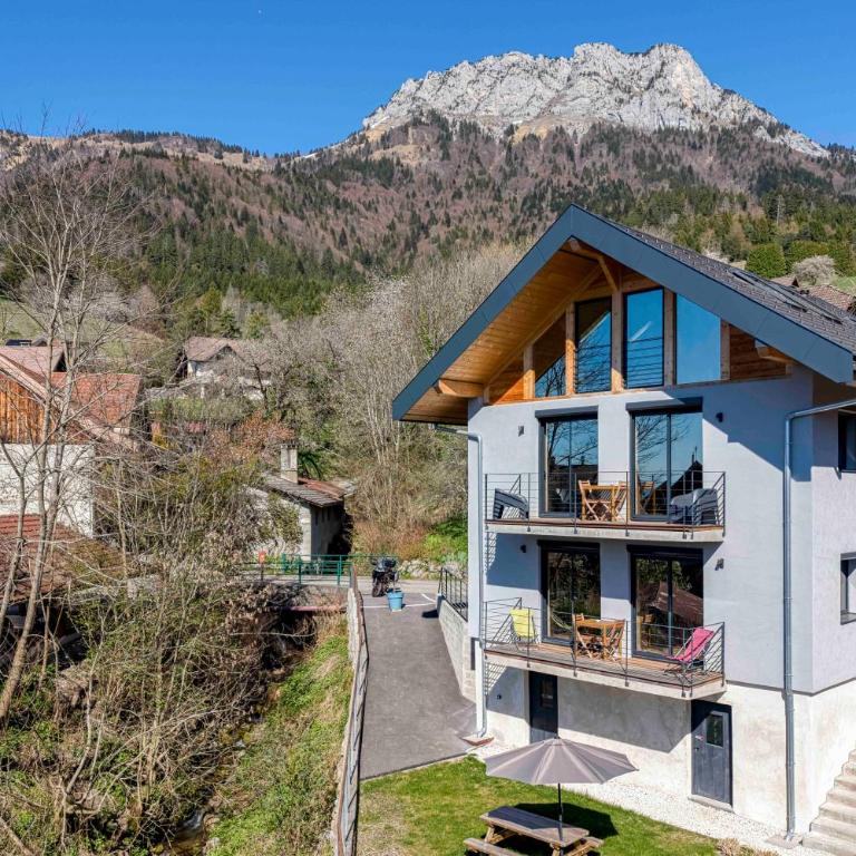 A break in Vérel Nature, Family, Mountain view - Appartement avec Vue sur la Montagne - 7