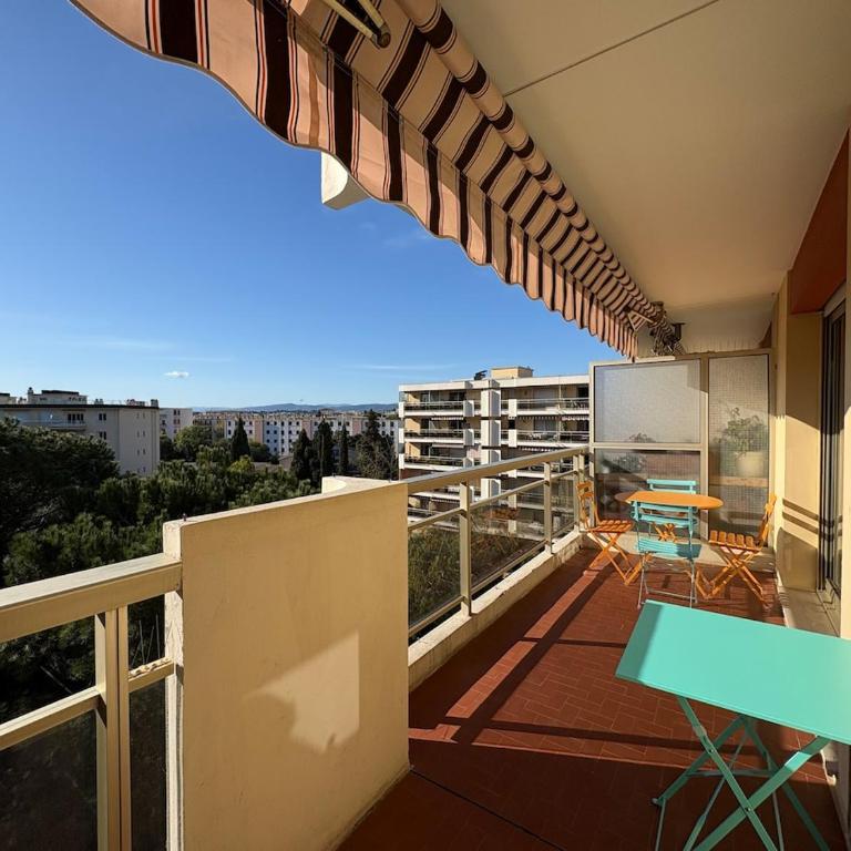 Appartement T3 piscine, parking, proche des plages - Apartment mit 2 Schlafzimmern - 9