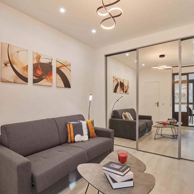Modern Suite with Patio Boulogne-Billancourt - Monolocale - 1