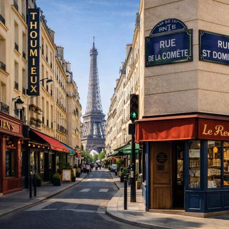 Charming Studio with Terrace near Eiffel Tower - Studio avec Balcon - 15