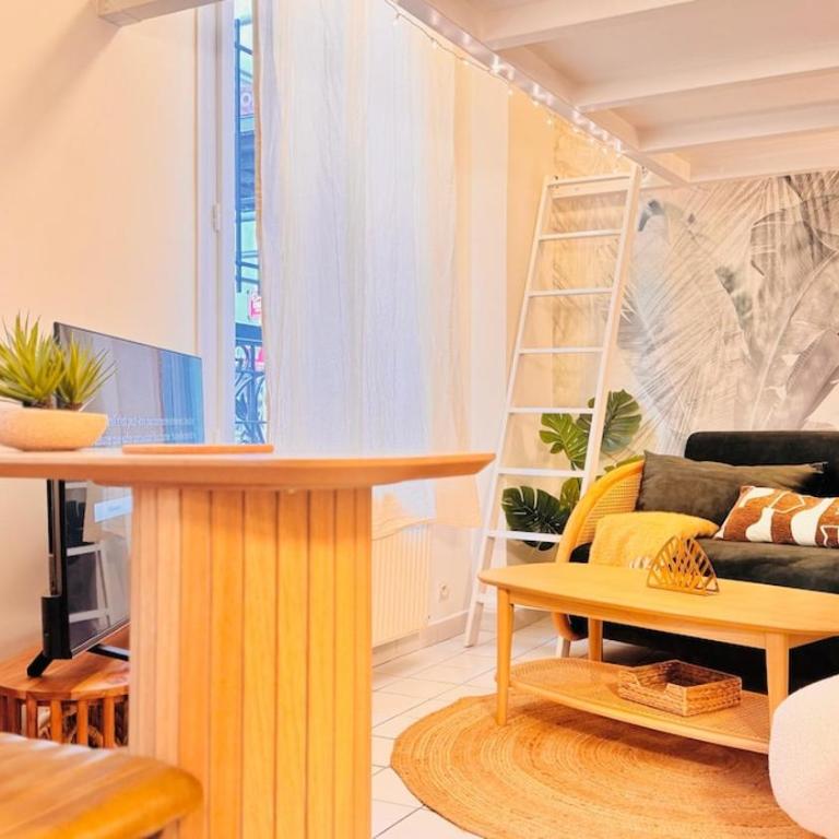 Studio in Paris perfect for a couple or for work - Apartamento de 1 dormitorio - 4