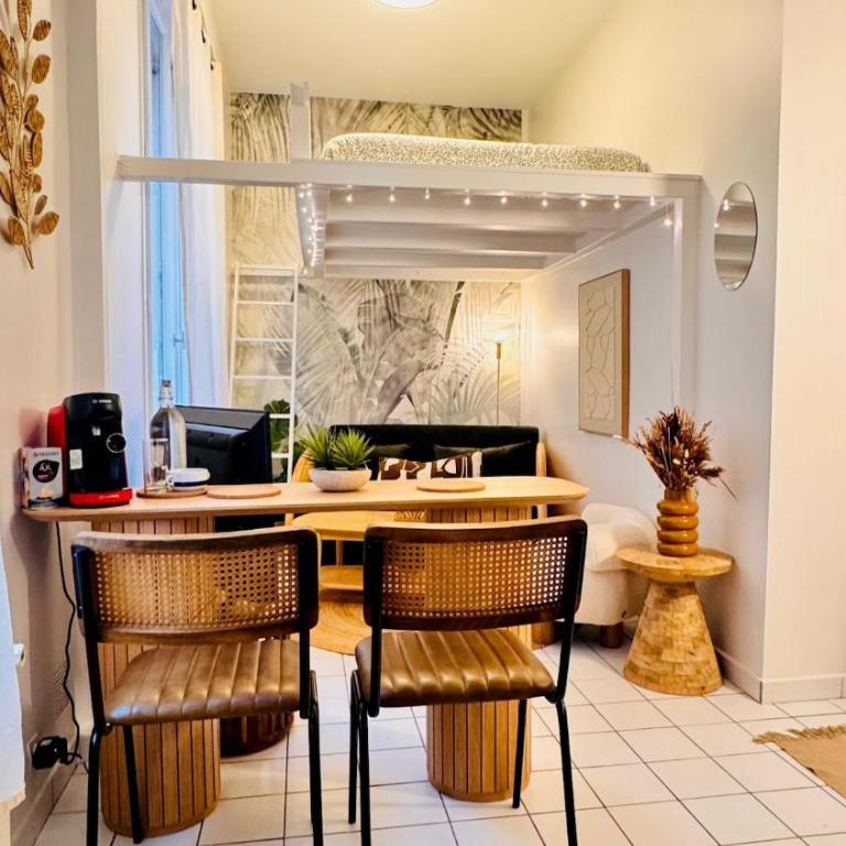 Studio in Paris perfect for a couple or for work - Apartamento de 1 dormitorio - 37