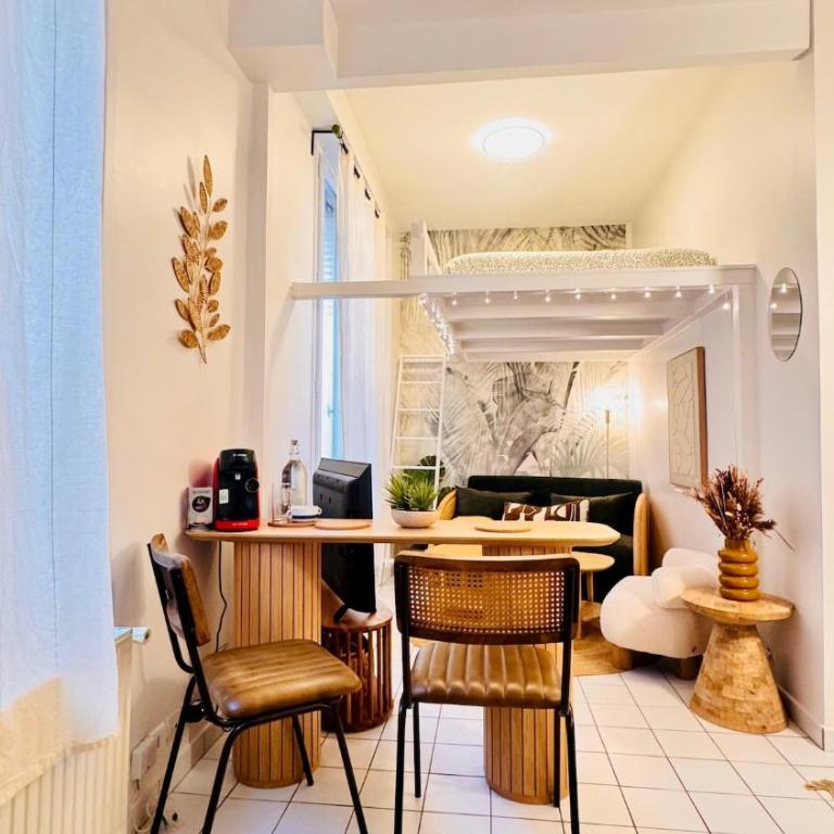 Studio in Paris perfect for a couple or for work - Apartamento de 1 dormitorio - 39