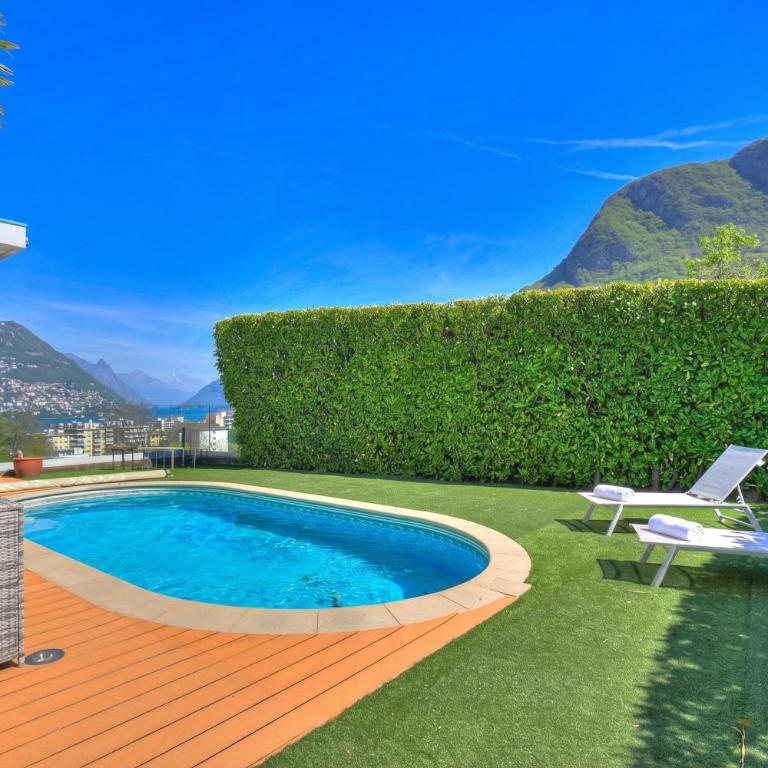 Lugano Lake View Villa with Private Pool - Villa con Piscina Privata - 1