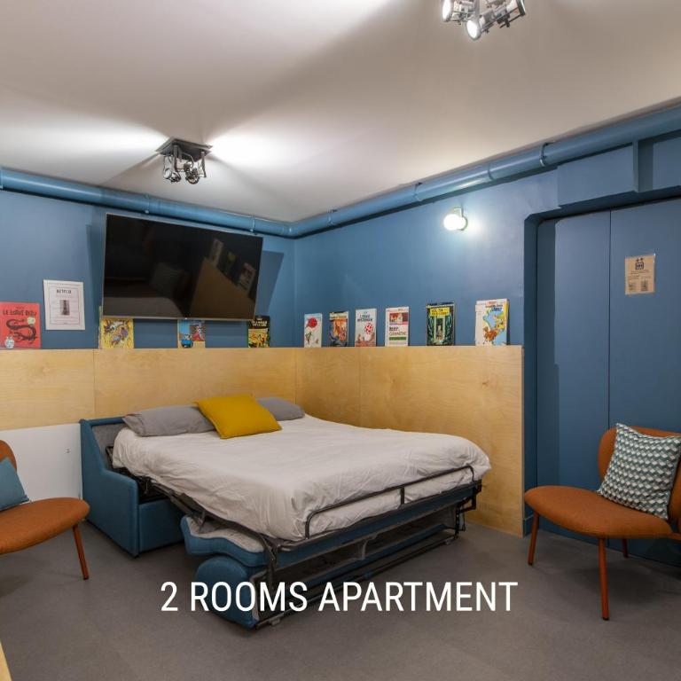 MAISON FRANCOIS Paris - Two rooms apartment & - OR Studio - Linkable together - Appartement 2 Chambres - 22