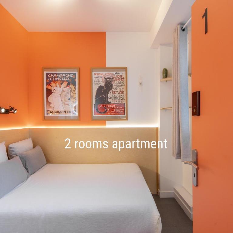 MAISON FRANCOIS Paris - Two rooms apartment & - OR Studio - Linkable together - Appartement 2 Chambres - 7