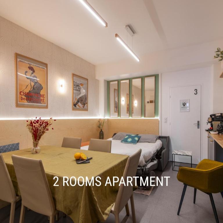 MAISON FRANCOIS Paris - Two rooms apartment & - OR Studio - Linkable together - Appartement 2 Chambres - 16