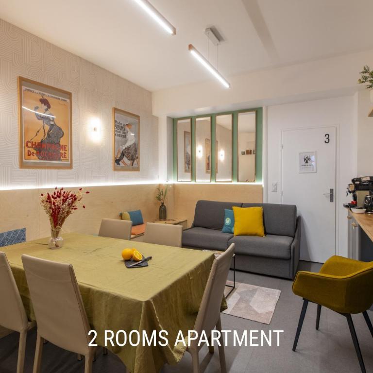 MAISON FRANCOIS Paris - Two rooms apartment & - OR Studio - Linkable together - Appartement 2 Chambres - 28