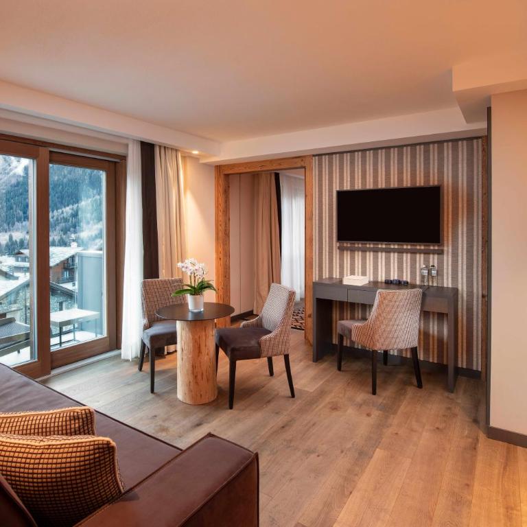 Le Massif Hotel & Lodge Courmayeur - The Leading Hotels of the World - Suite con Vista Montagna (2 Adulti + 1 Bambino) - 3