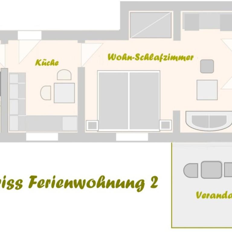 Haus Frechen - Apartment mit 1 Schlafzimmer und Balkon - 6