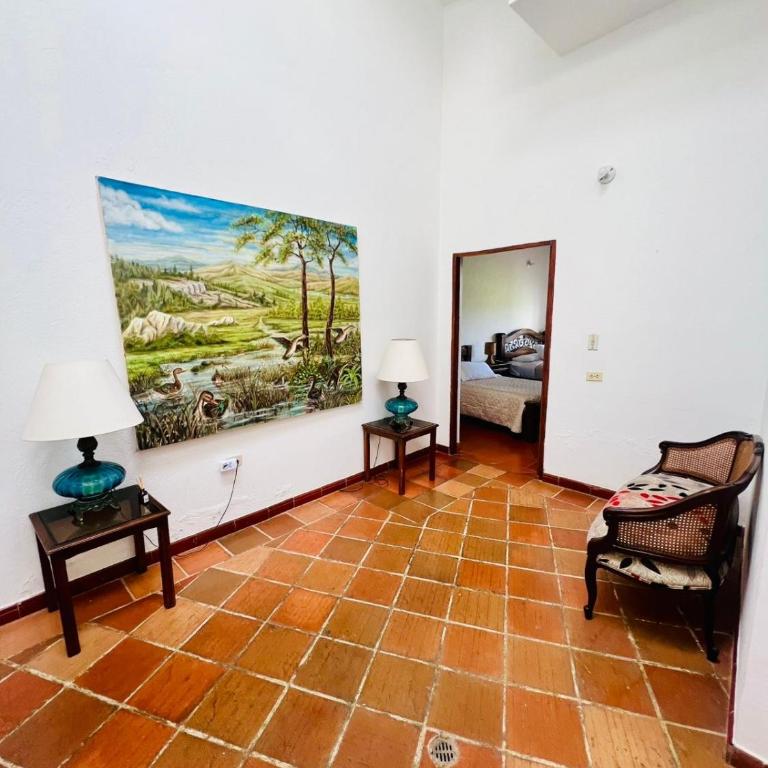 Hacienda Campestre Oasis de la Villa - Triple Room with Mountain View - 6