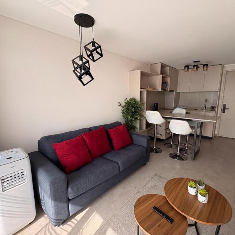 Metro Irarrazaval I Ñuñoa I Edificio The Place - One-Bedroom Apartment - 1