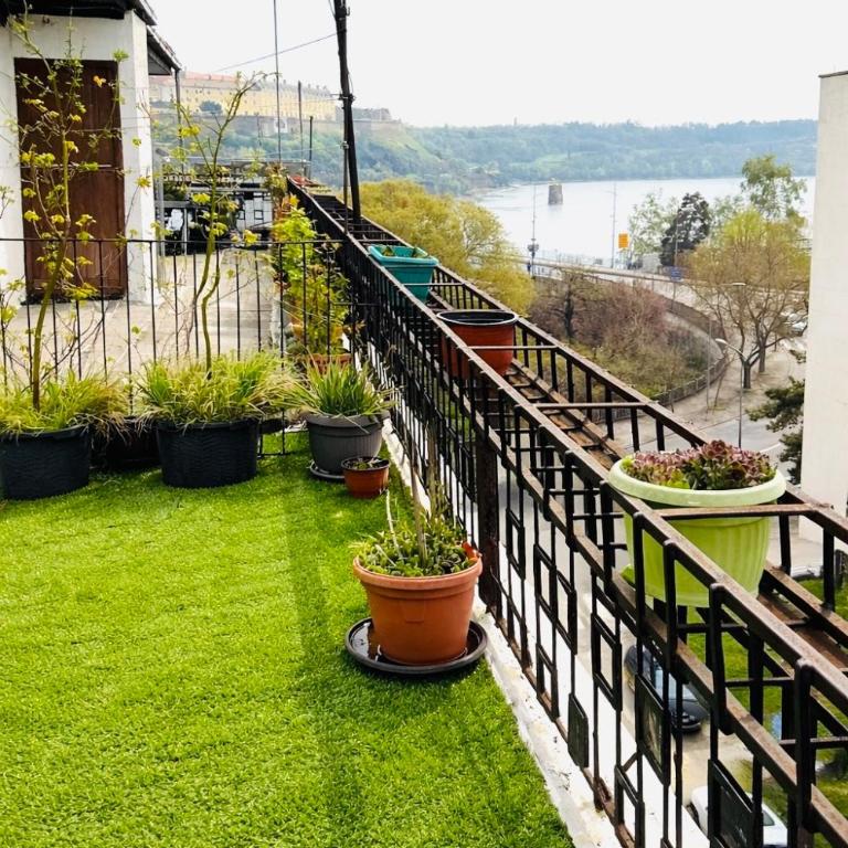 Danube-view City Center Apartment with Terrace - Apartman sa 1 Spavaćom Sobom - 12