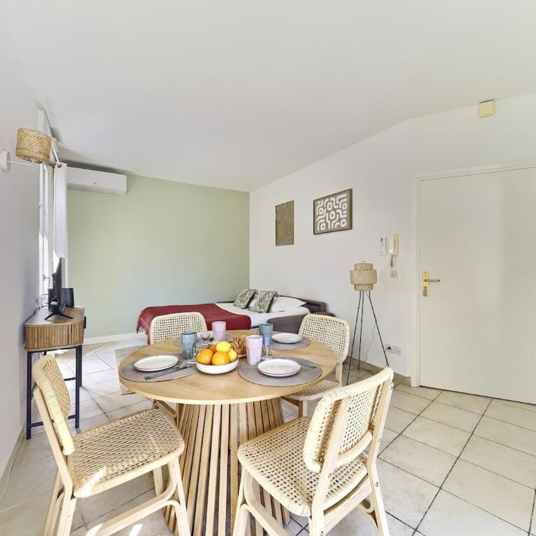 Au coeur de Juan-les-Pins, Magnifique Appartement, Clim, 30m de la Plage - Appartement 1 Chambre - 21