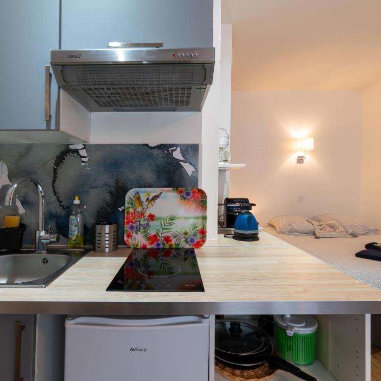 Studio Zen - 9 min sanctuaires - Rénové & équipé - 2 personnes - One-Bedroom Apartment - 12