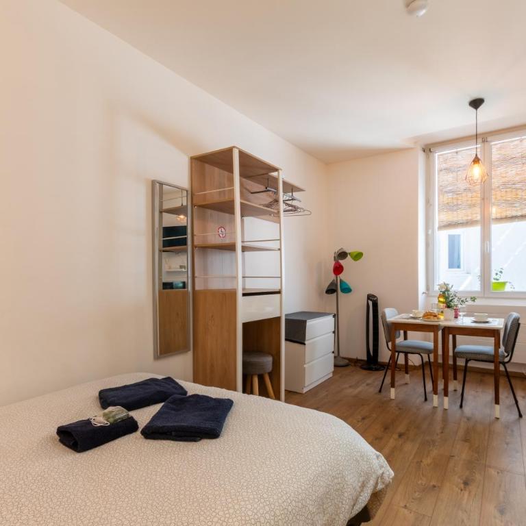 Studio Zen - 9 min sanctuaires - Rénové & équipé - 2 personnes - One-Bedroom Apartment - 16