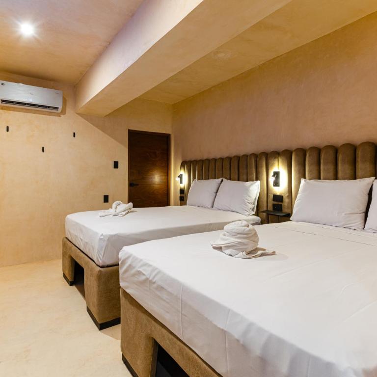 Hotel Pakal 58 Centro - Habitación Doble - 2 camas - 1