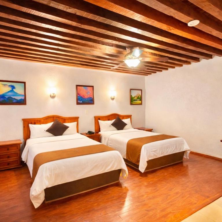 Hotel Puebla Plaza - Habitación Cuádruple Estándar - 1