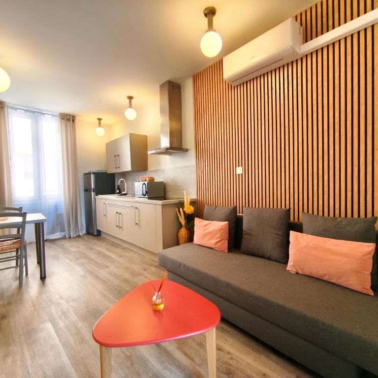 Mistral 2 Appartement 4 personnes Climatisé à deux pas du port - Appartement 1 Chambre - 3