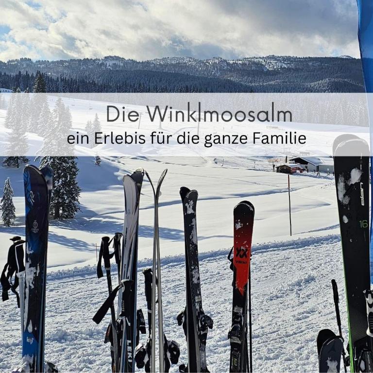 Deine Auszeit an der Talstation Winklmossalm - Skifahren und Wandern direkt ab der Haustür - Apartment mit 2 Schlafzimmern - 55