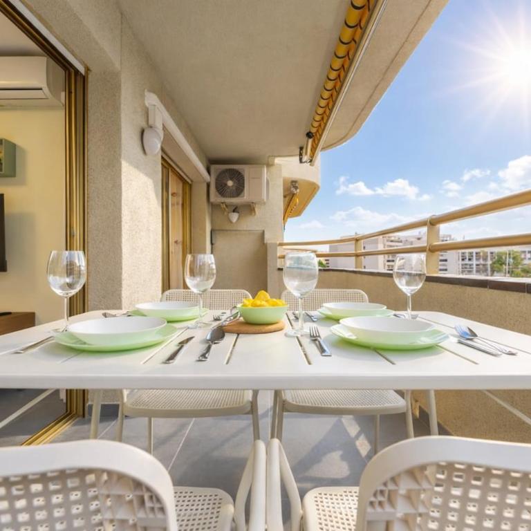 Salou-PrivateParking-Jerez-Pool-2bed-PortAvntura-AA-WIFI 22 - Apartamento de 1 dormitorio - 19