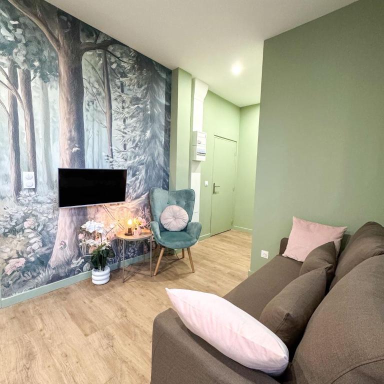 Mystical forest- parking Lyon - hôpitaux - Eurexpo - Apartment mit 1 Schlafzimmer - 11