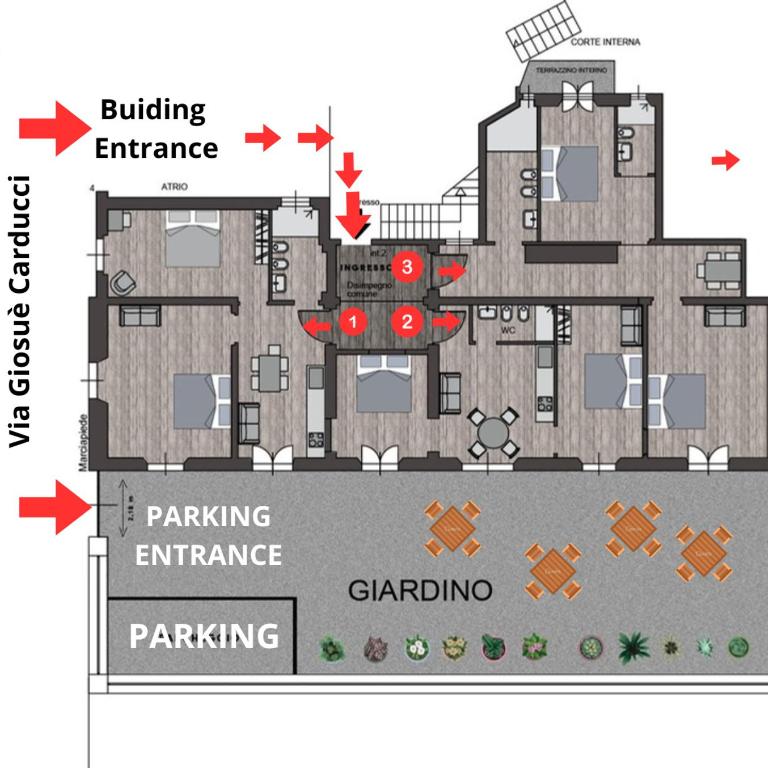 C1 Top Class Apartments, 2 camere delux, max 6 persone distante 15 minuti a piedi da Fontana di Trevi - Appartamento Deluxe con 2 Camere da Letto - 38