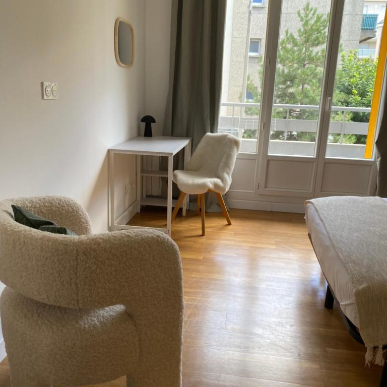 Palais justice Gare Minatec - Camera Matrimoniale con Bagno Privato - 9