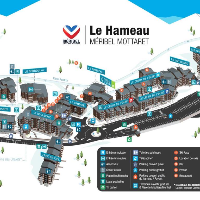 Résidence Creux De L Ours D - CHARMANT 2 PIÈCES ENTIÈREMENT RENOVÉ - MAGNIFIQUE VUE VALLÉE MAE-9694 - Apartment - 6