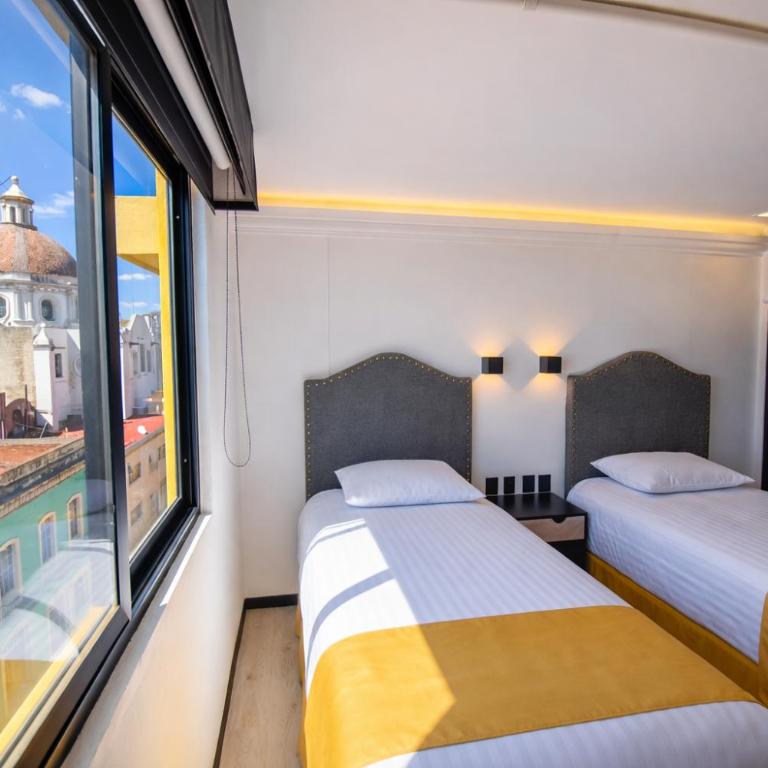 Hotel Tamara - Habitación con vistas a la ciudad - 2 camas - 1