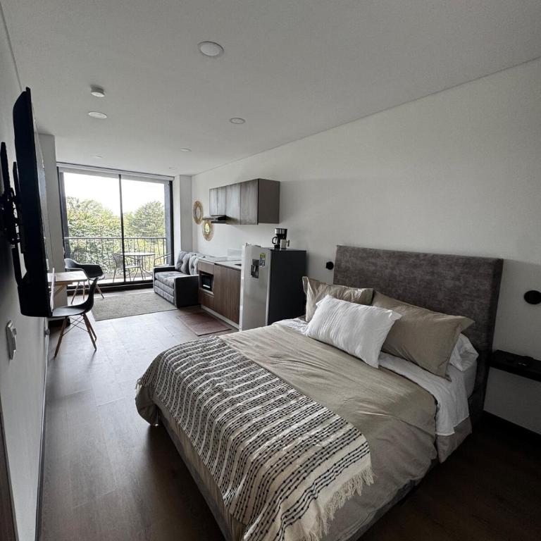 Apartaestudio Tipo Loft Moderno - Apartamento de 1 dormitorio - 6