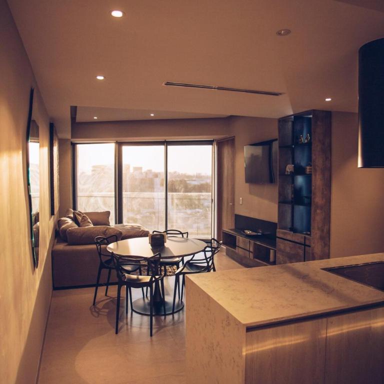 Moderno Departamento 2 habitaciones Roof Alberca y Gym dentro del condominio - Two-Bedroom Apartment - 13