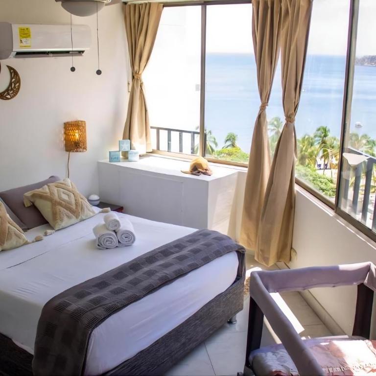 Apto Diners Rodadero WiFi - Piscina - Playa - Apartamento de 2 dormitorios con vistas al mar - 9
