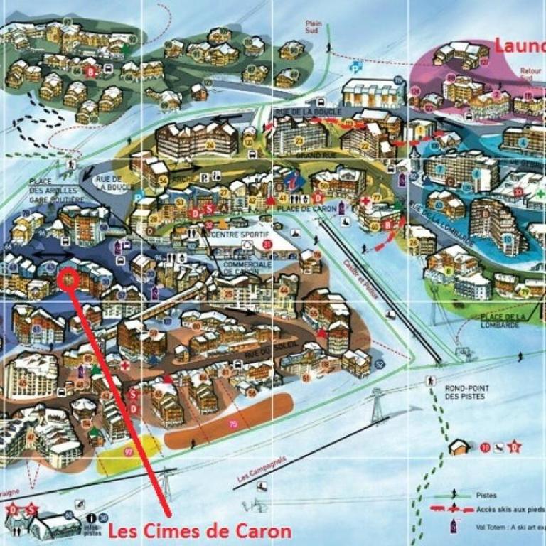Résidence Cimes De Caron - Exposé sud, quartier calme pour 4 personnes MAE-2094 - Studio - 16