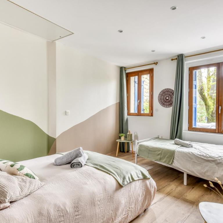 Le Secret des Remparts - Jacuzzi- Vue Cité - Free Parking - Climatisation - Villa - 31